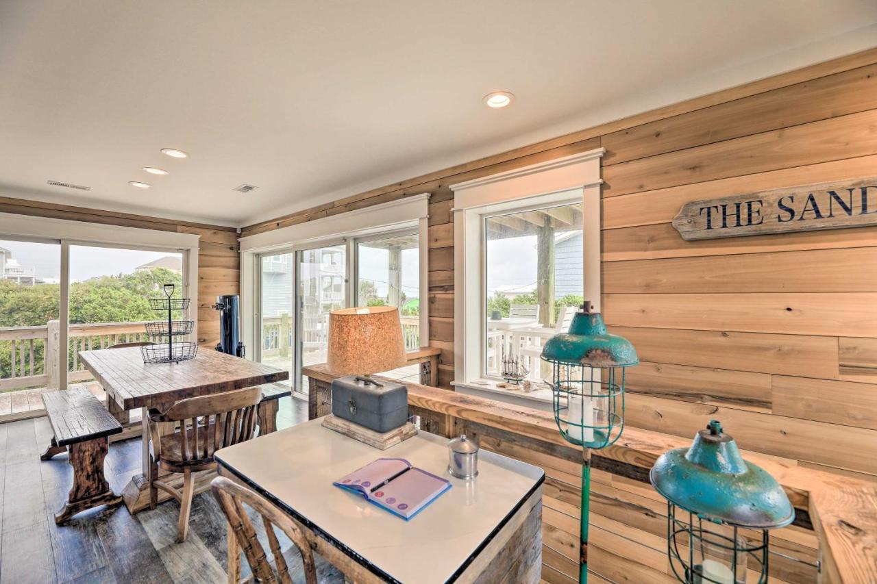 Bright Emerald Isle Home - Walk To The Beach! Zewnętrze zdjęcie