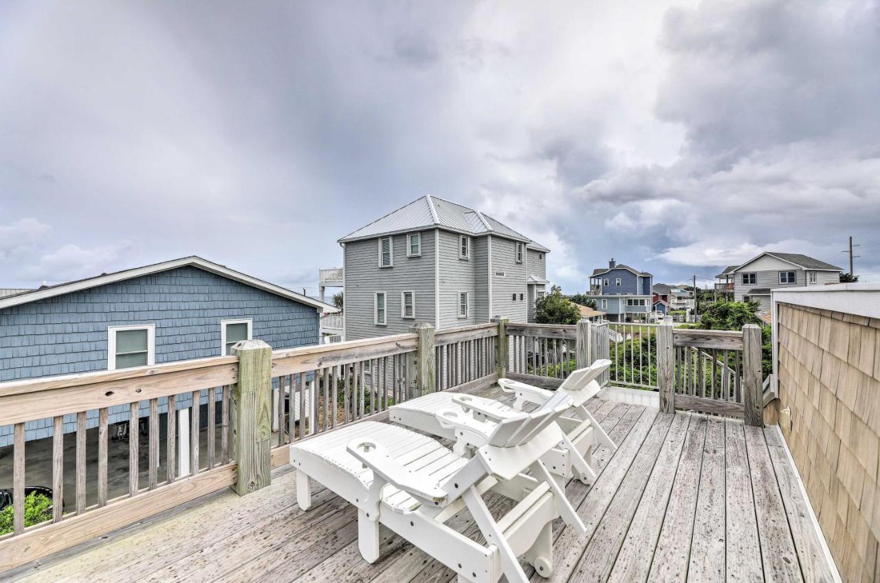Bright Emerald Isle Home - Walk To The Beach! Zewnętrze zdjęcie