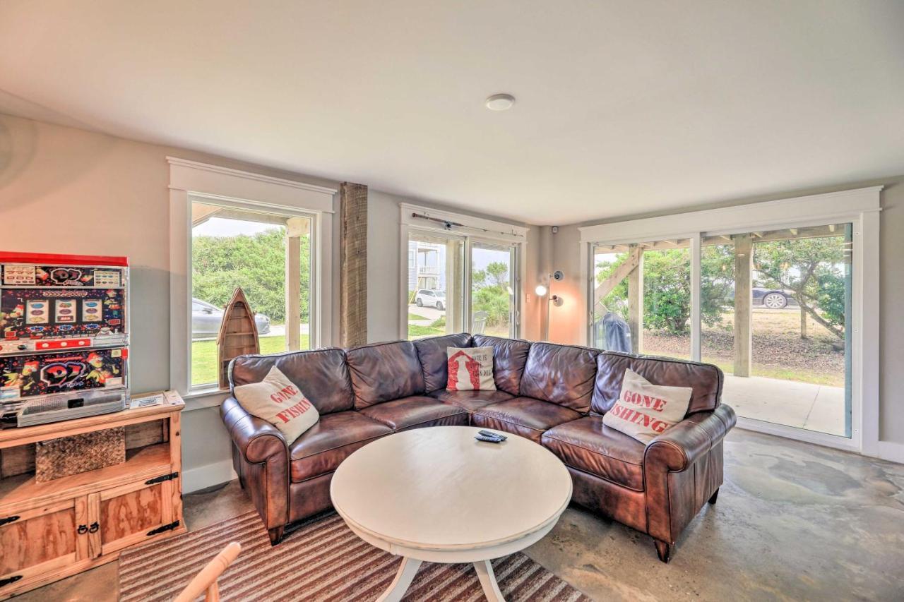 Bright Emerald Isle Home - Walk To The Beach! Zewnętrze zdjęcie